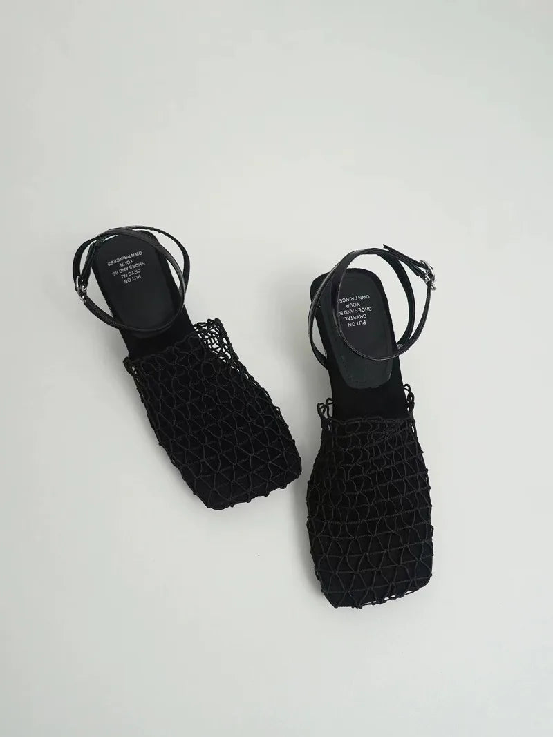 Morgan and Brooke | Heels, Mesh Weave