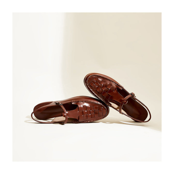 Morgan and Brooke | Leather Sandals