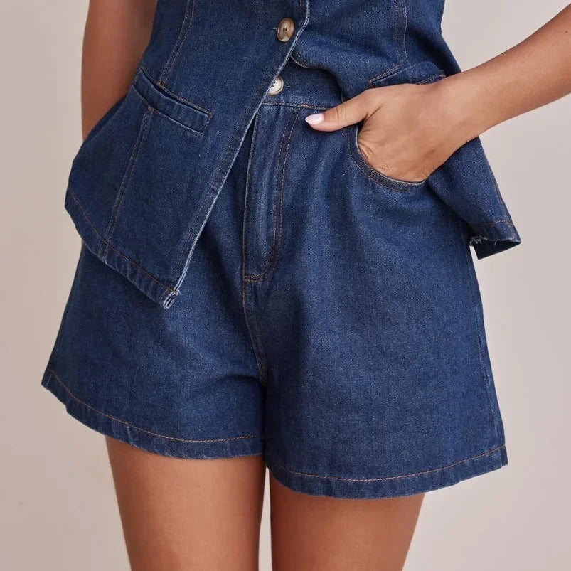 Morgan and Brooke | Denim Set - 100% Cotton