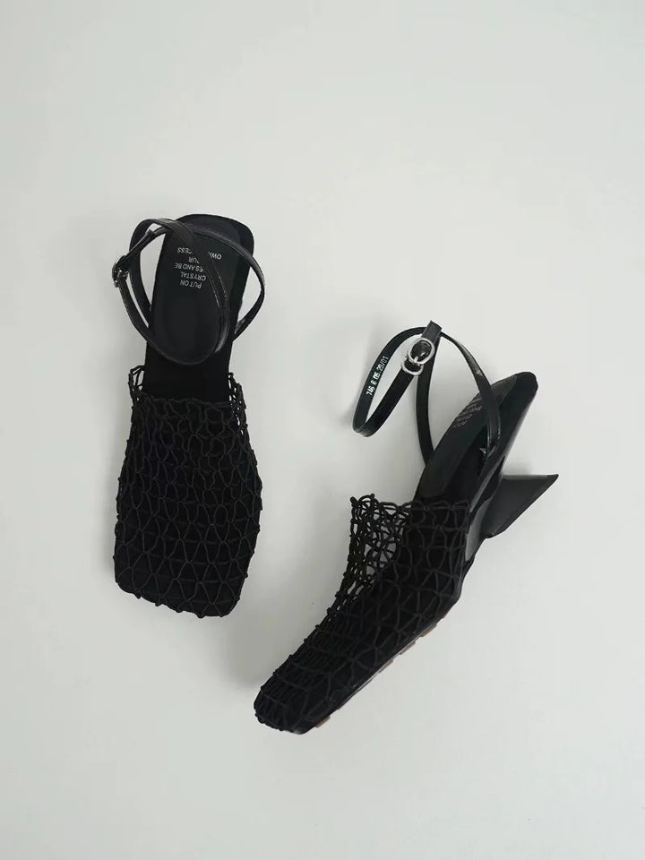 Morgan and Brooke | Heels, Mesh Weave