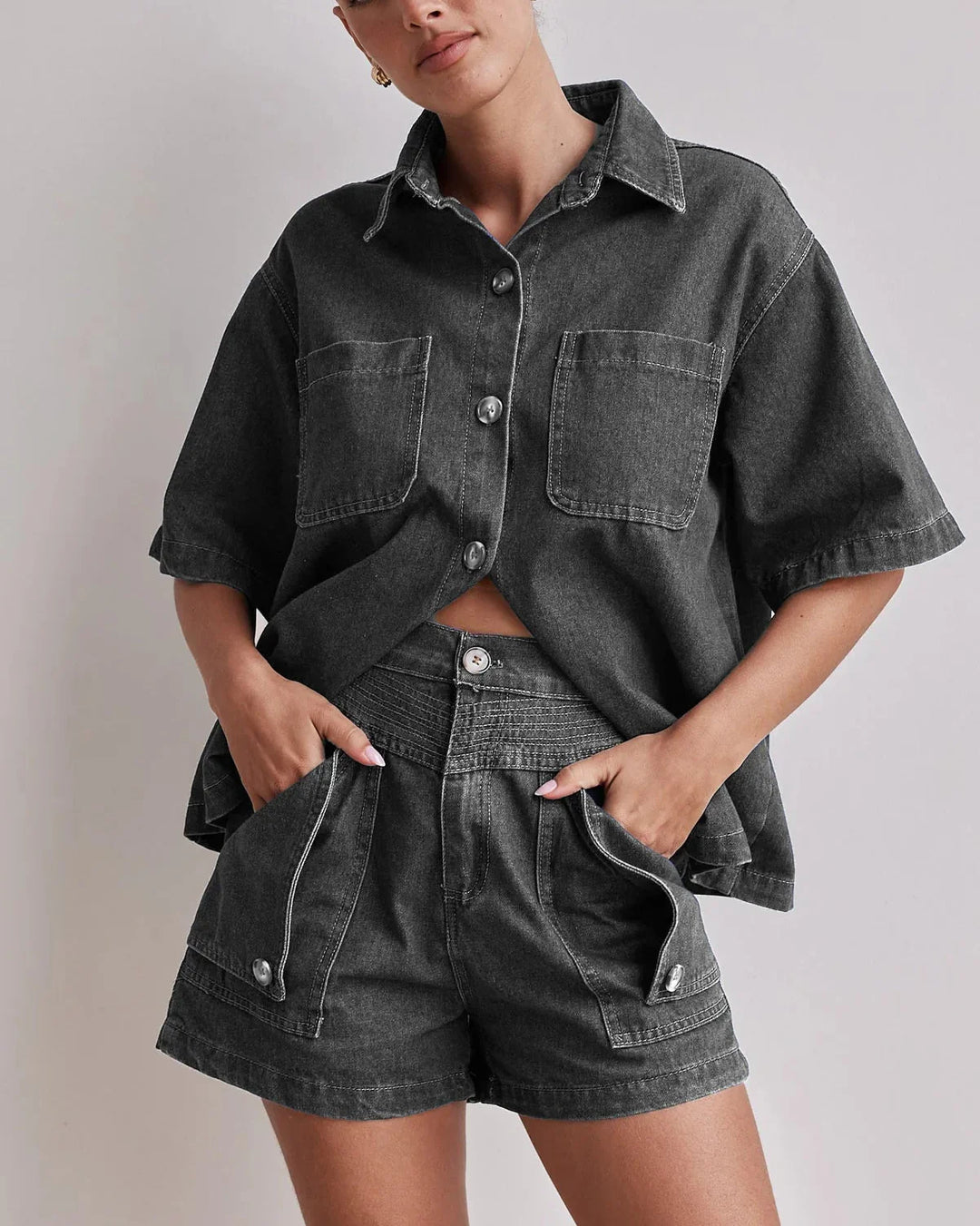 Morgan and Brooke | Denim Set - 100% Cotton