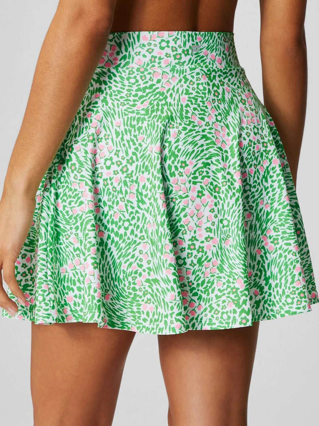 Morgan & Brooke | Black Pleated High-Waist Chiffon Skirt