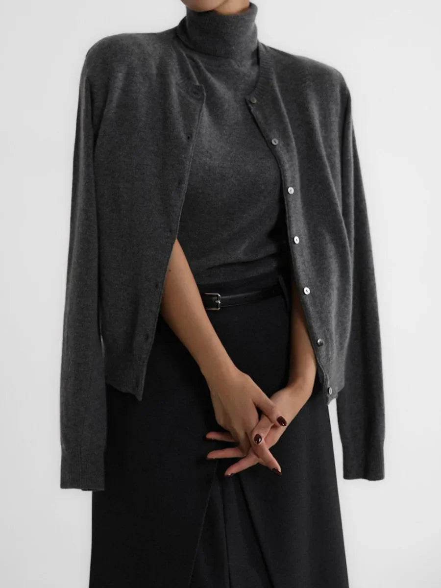 Morgan and Brooke | Marenton | High-Neck Vest