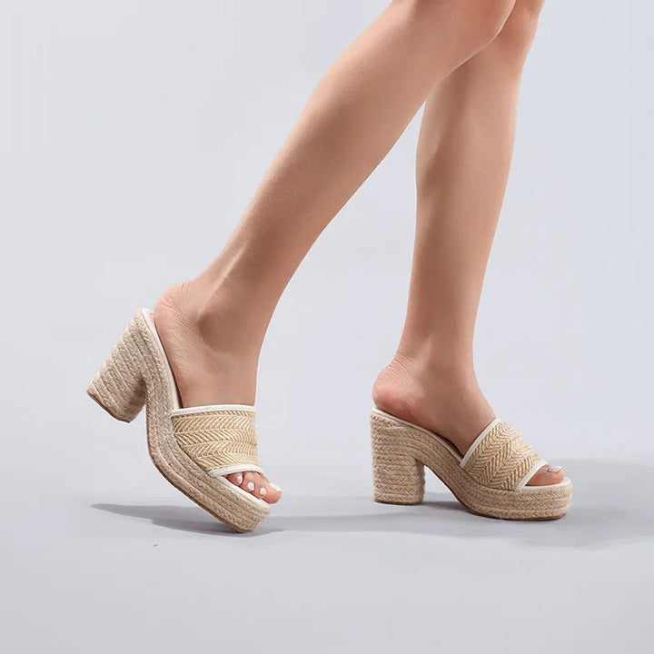 Morgan and Brooke | Woven Heels
