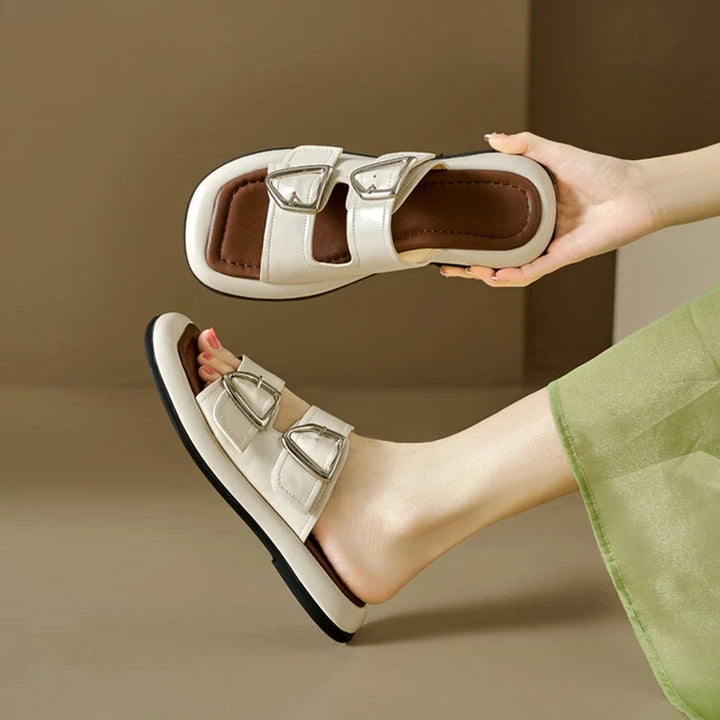 Morgan and Brooke | Slide Sandals