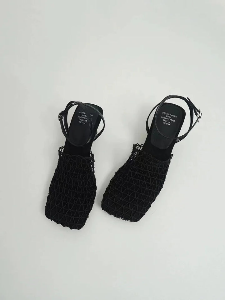 Morgan and Brooke | Heels, Mesh Weave