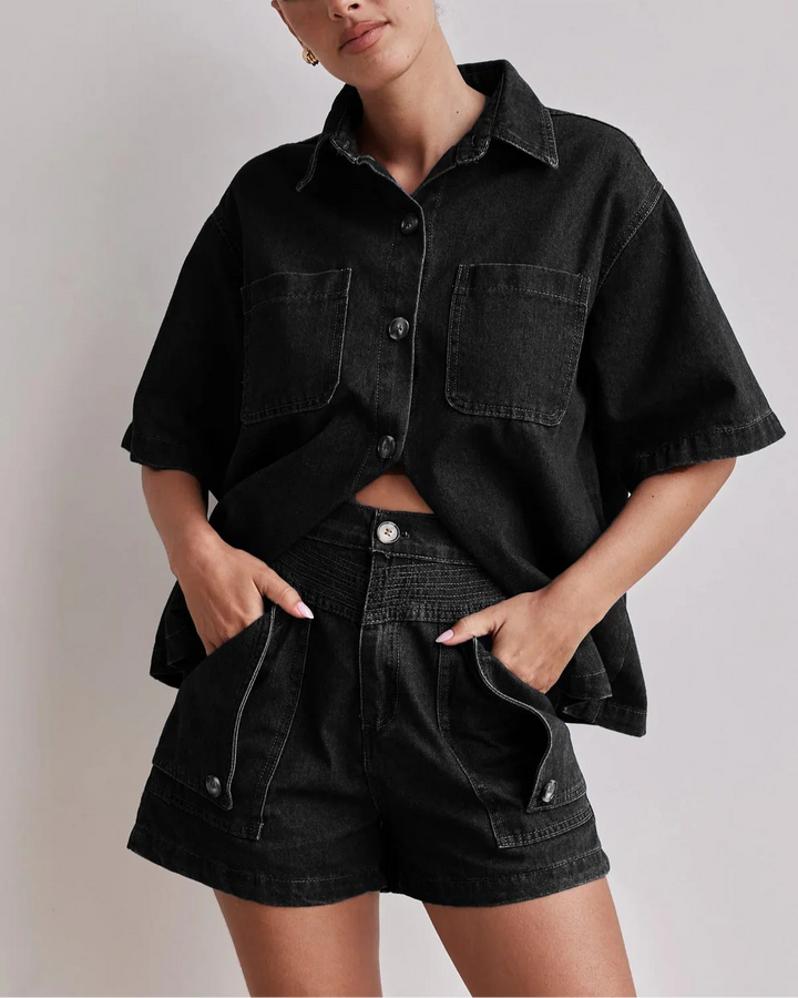 Morgan and Brooke | Denim Set - 100% Cotton