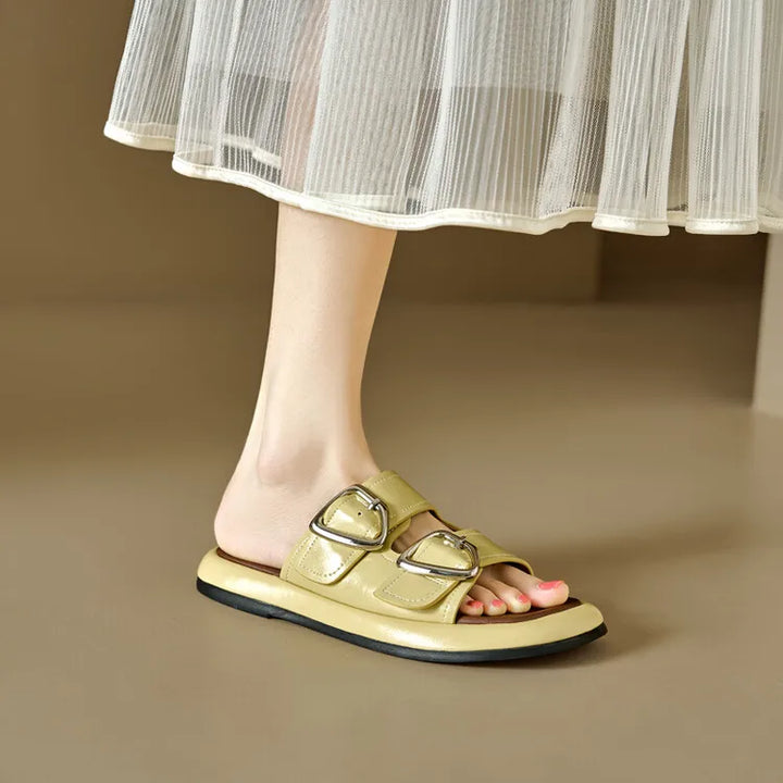 Morgan and Brooke | Slide Sandals