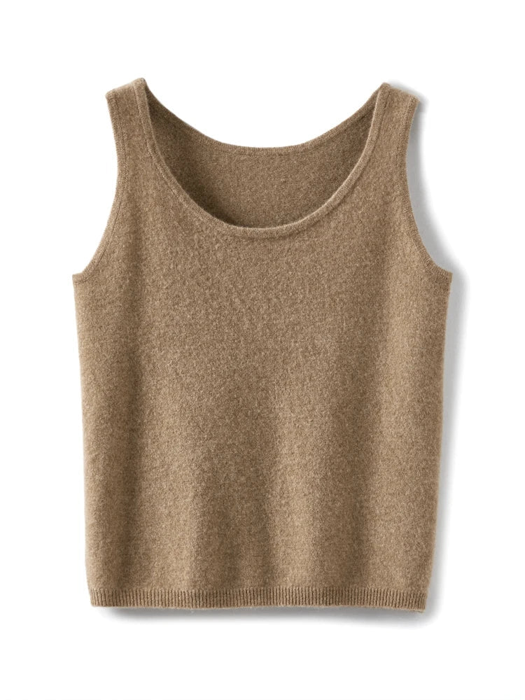 Morgan & Brooke | Crew Neck Relaxed Fit Cashmere Sweater