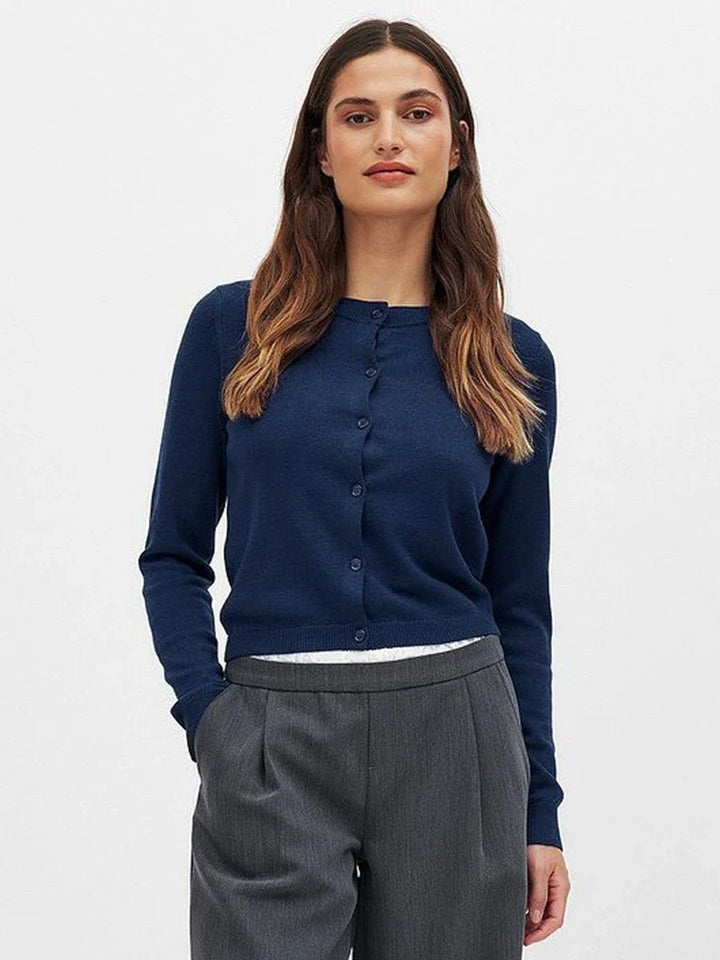 Morgan & Brooke | Button-Front Knit Cardigan