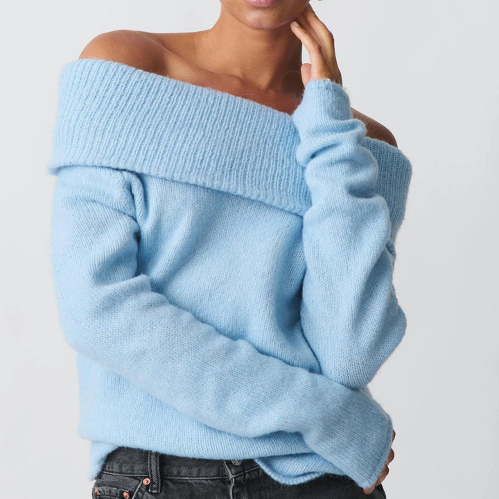 Morgan & Brooke | Cropped Ribbed Cotton-Blend Knit Top
