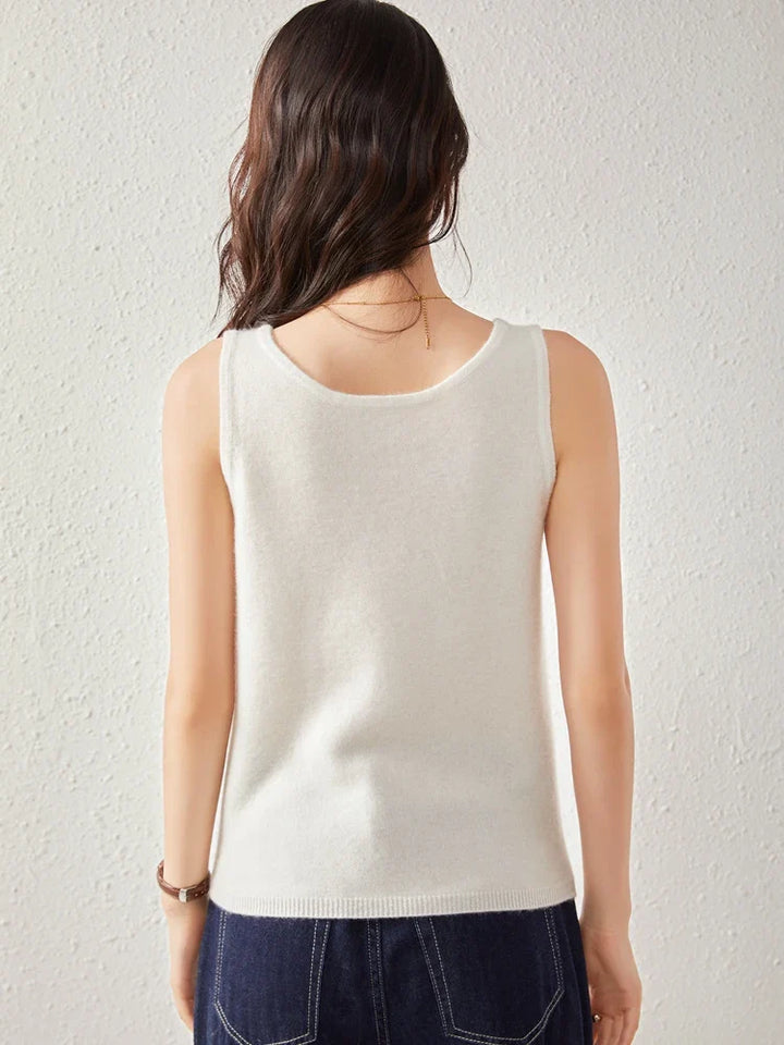 Morgan & Brooke | Crew Neck Relaxed Fit Cashmere Sweater
