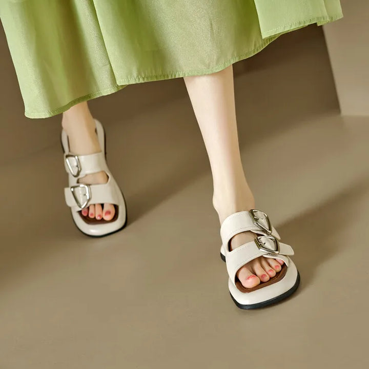 Morgan and Brooke | Slide Sandals