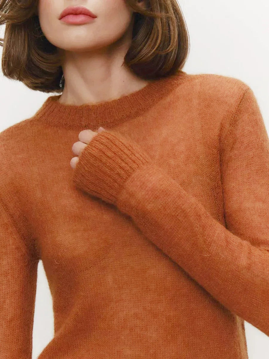 Morgan and Brooke | Fenra | Crewneck Sweater, Mohair