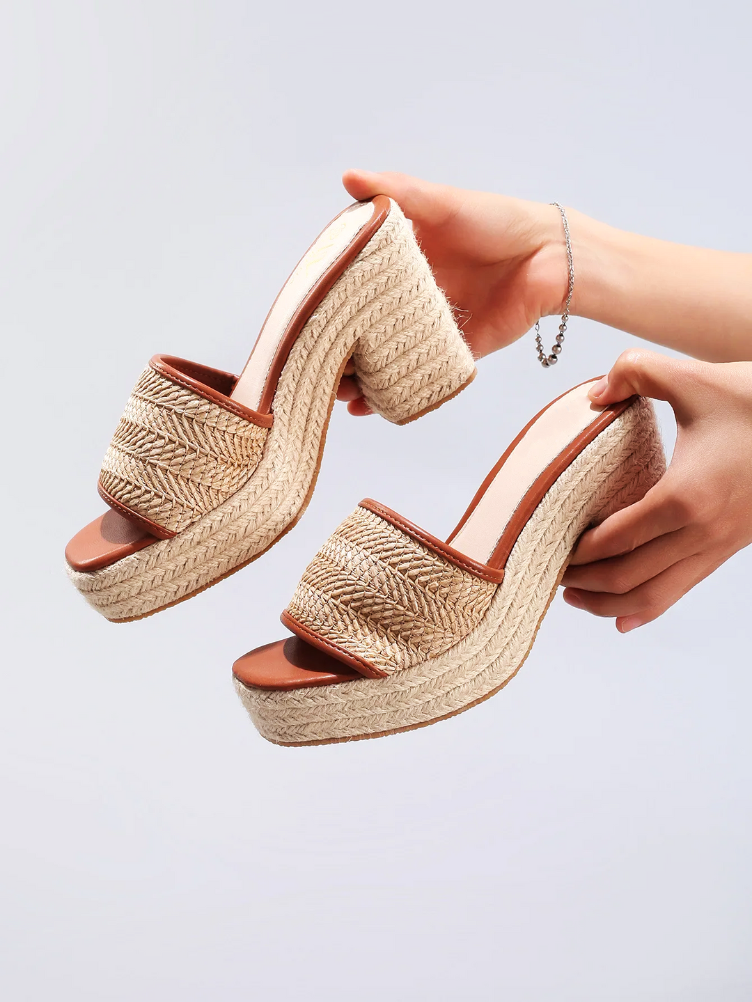 Morgan and Brooke | Woven Heels