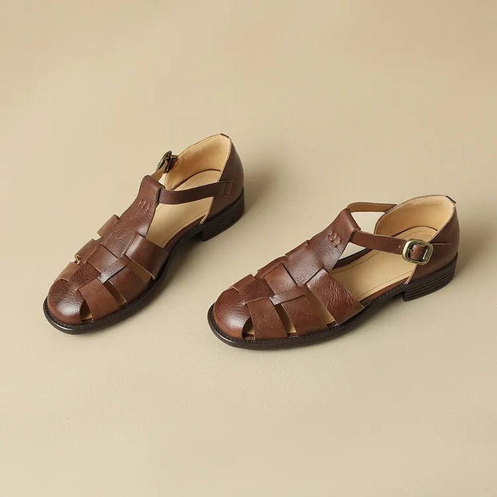 Morgan and Brooke | Leather Sandals