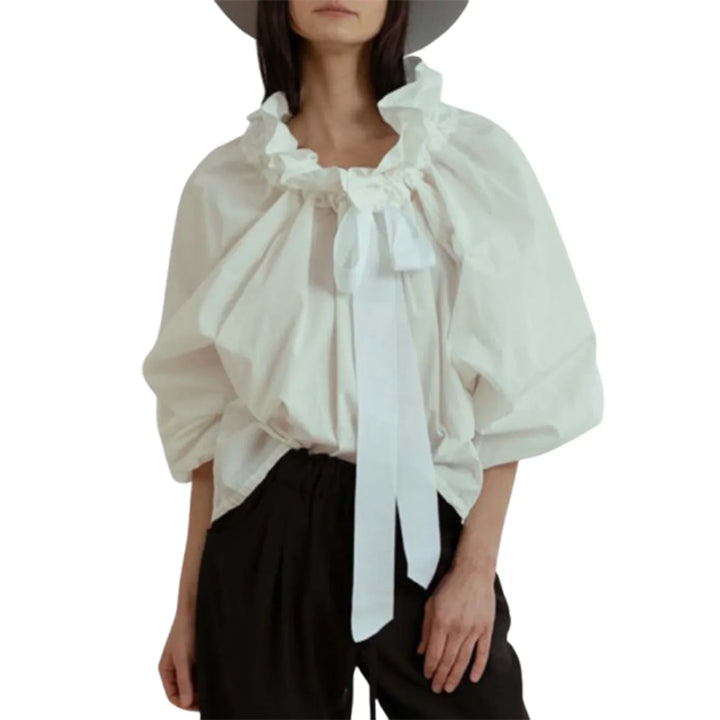 Morgan and Brooke | Bellarine | Puffed Cotton Blouse