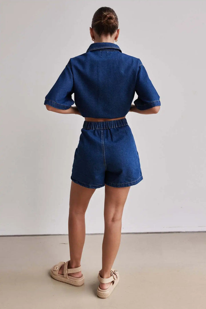 Morgan and Brooke | Denim Set - 100% Cotton