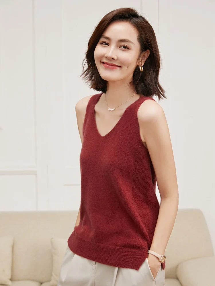 Morgan and Brooke | | Cashmere V-Neck