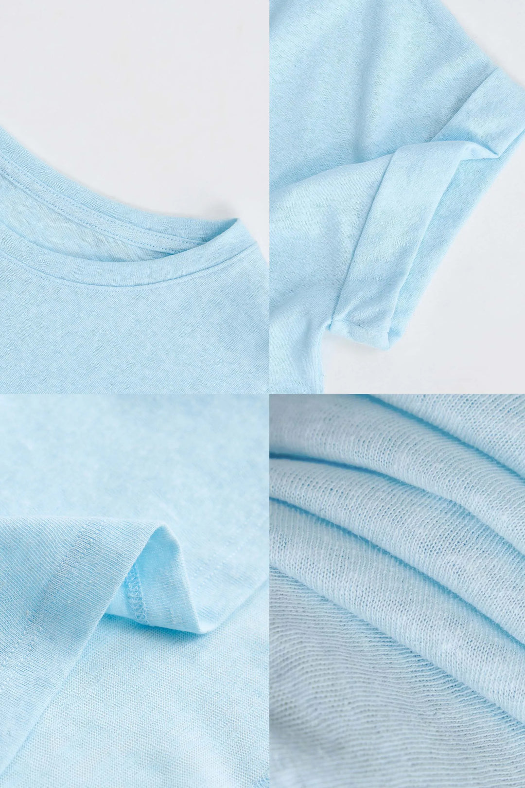 Morgan & Brooke | White Rolled-Cuff Oversized Cotton Tee