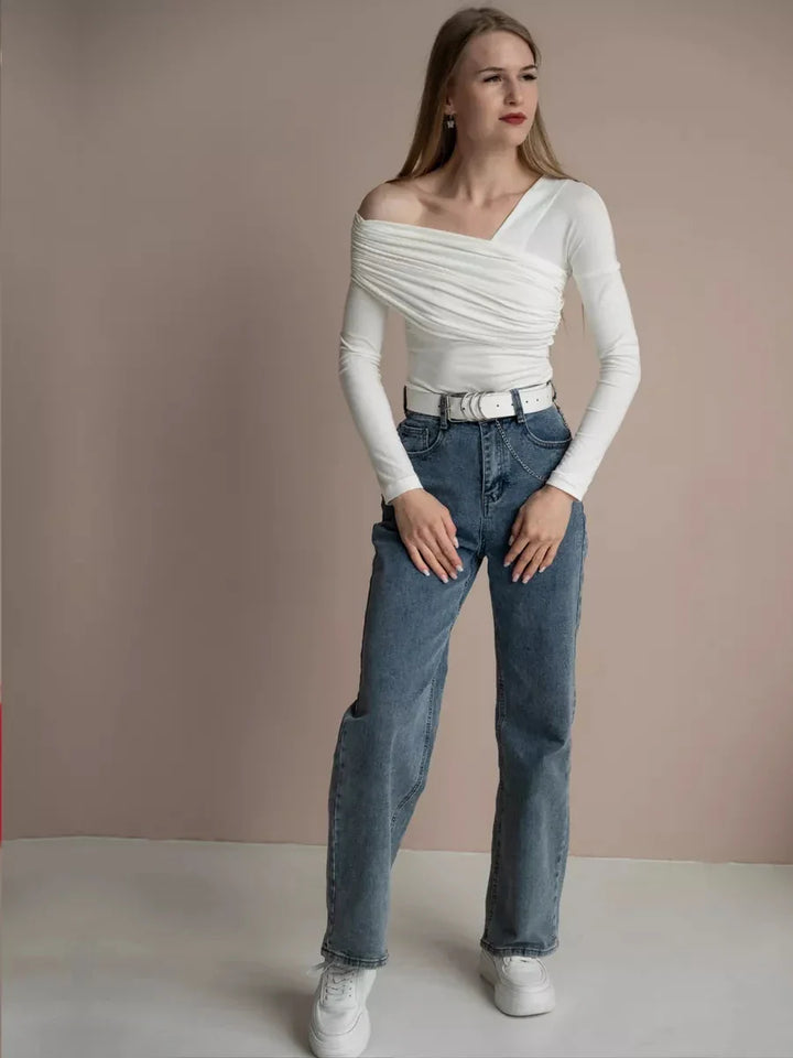 Morgan and Brooke | | Off-Shoulder Top |