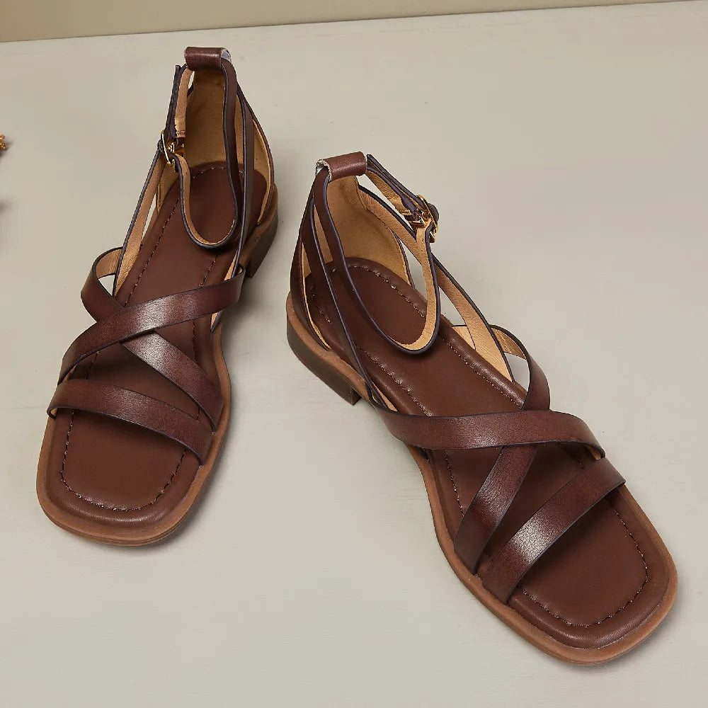 Morgan and Brooke | Orthopedic Leather Sandals