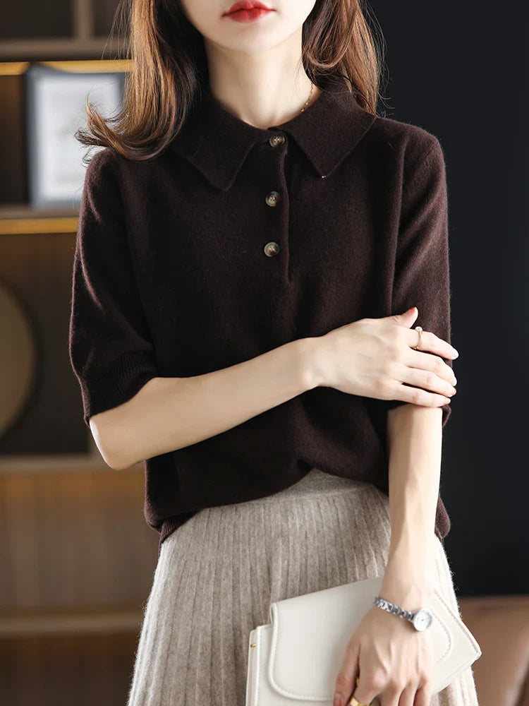 Morgan and Brooke | | Polo Wool Sweater