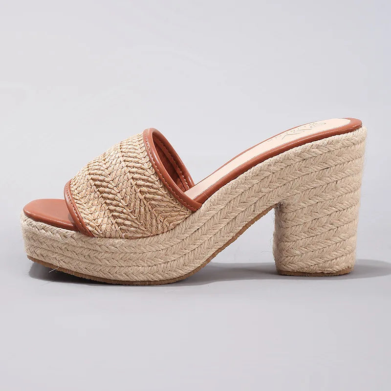 Morgan and Brooke | Woven Heels