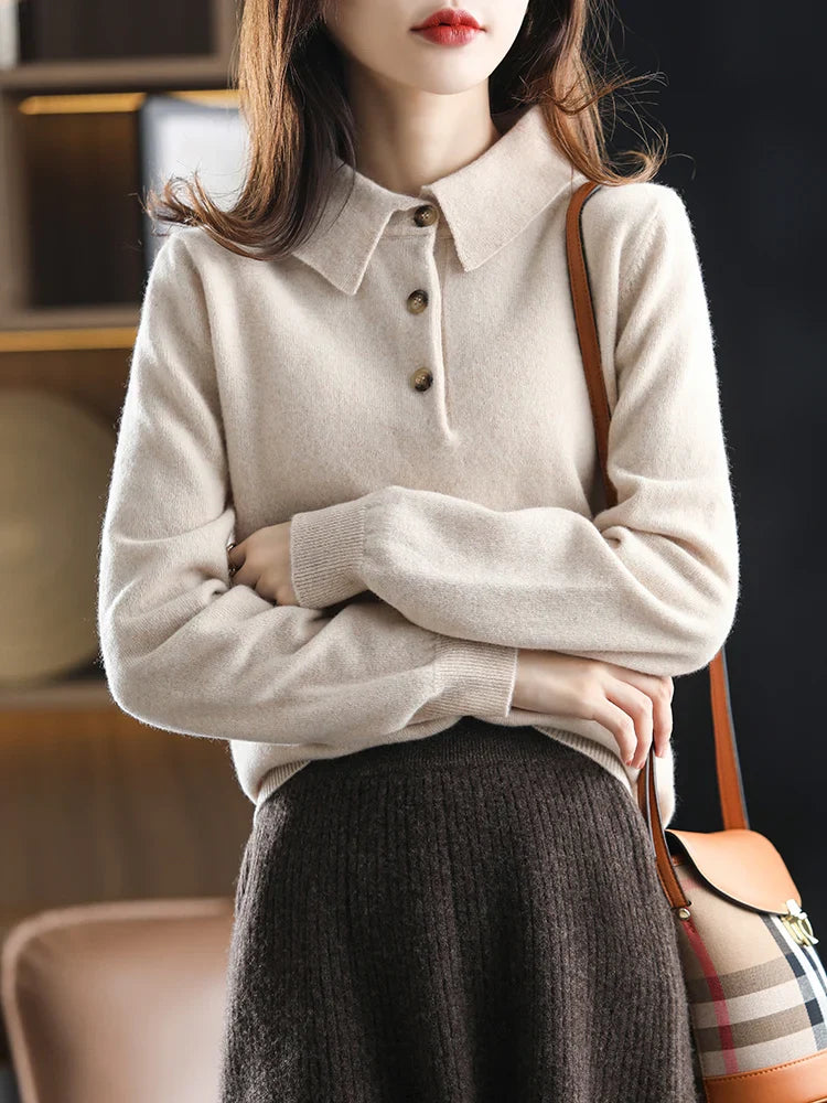 Morgan and Brooke | | Polo Wool Sweater