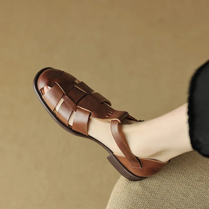 Morgan and Brooke | Leather Sandals