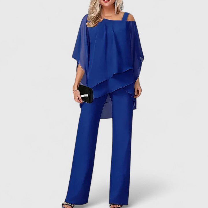 Morgan and Brooke | Two-Piece Pant Set