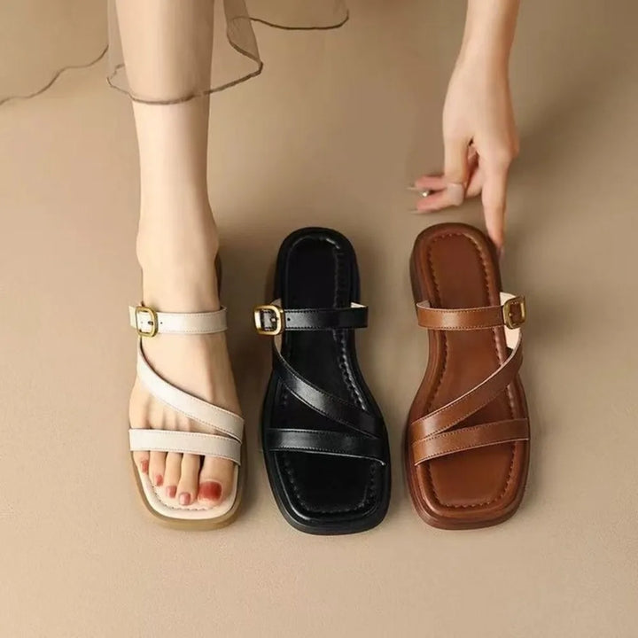 Morgan and Brooke | Slide Sandals