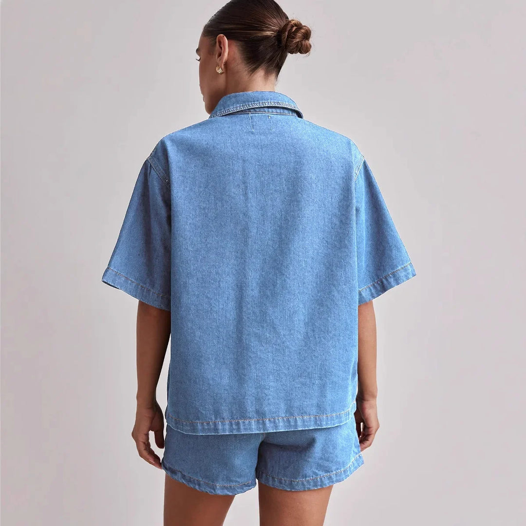 Morgan and Brooke | Denim Set - 100% Cotton