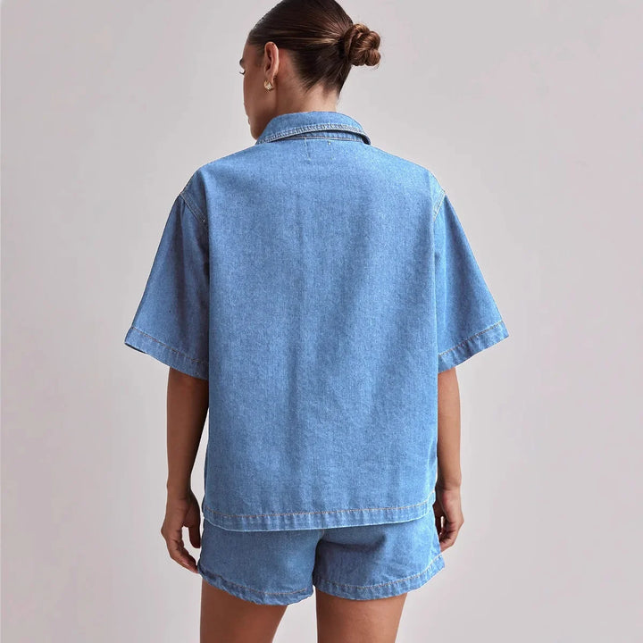 Morgan and Brooke | Denim Set - 100% Cotton