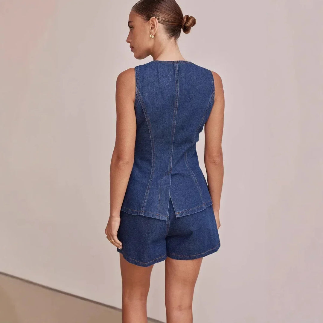 Morgan and Brooke | Denim Set - 100% Cotton