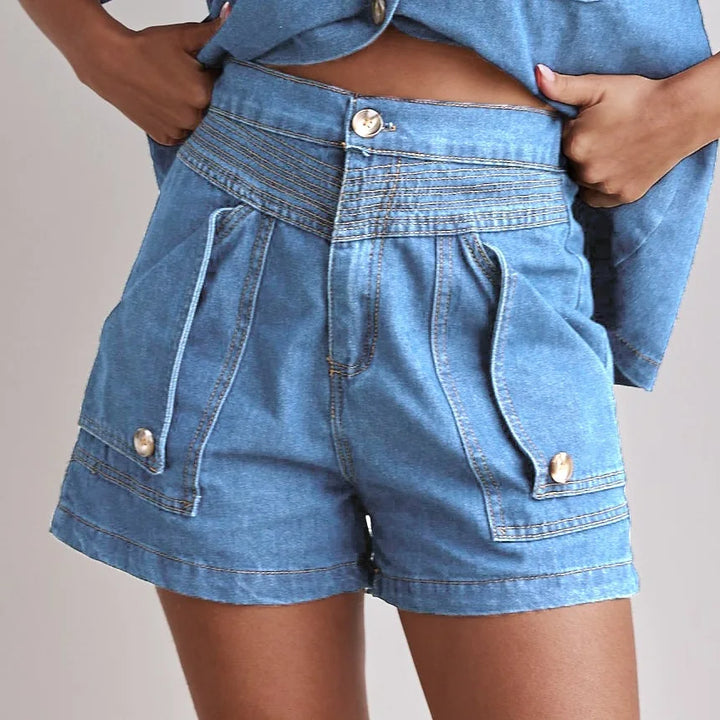 Morgan and Brooke | Denim Set - 100% Cotton