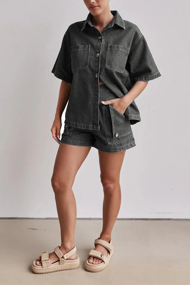 Morgan and Brooke | Denim Set - 100% Cotton