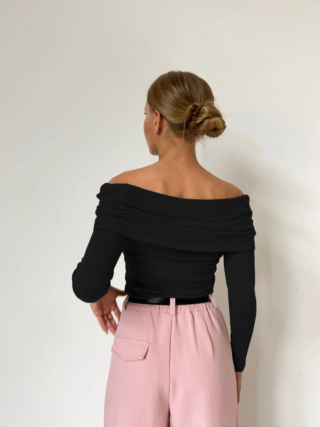 Morgan & Brooke | Off-Shoulder Knit Top