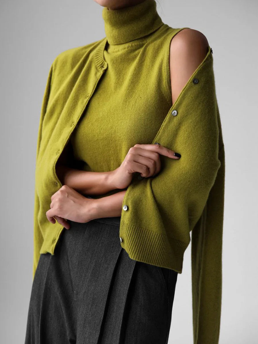 Morgan and Brooke | Marenton | High-Neck Vest