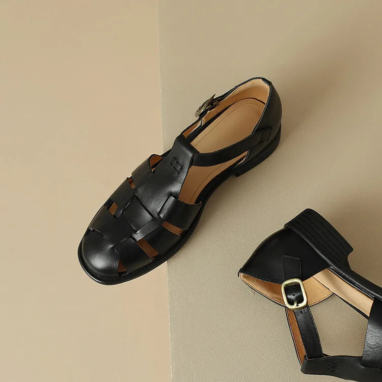 Morgan and Brooke | Leather Sandals