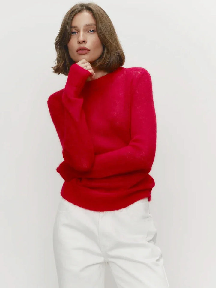 Morgan and Brooke | Fenra | Crewneck Sweater, Mohair