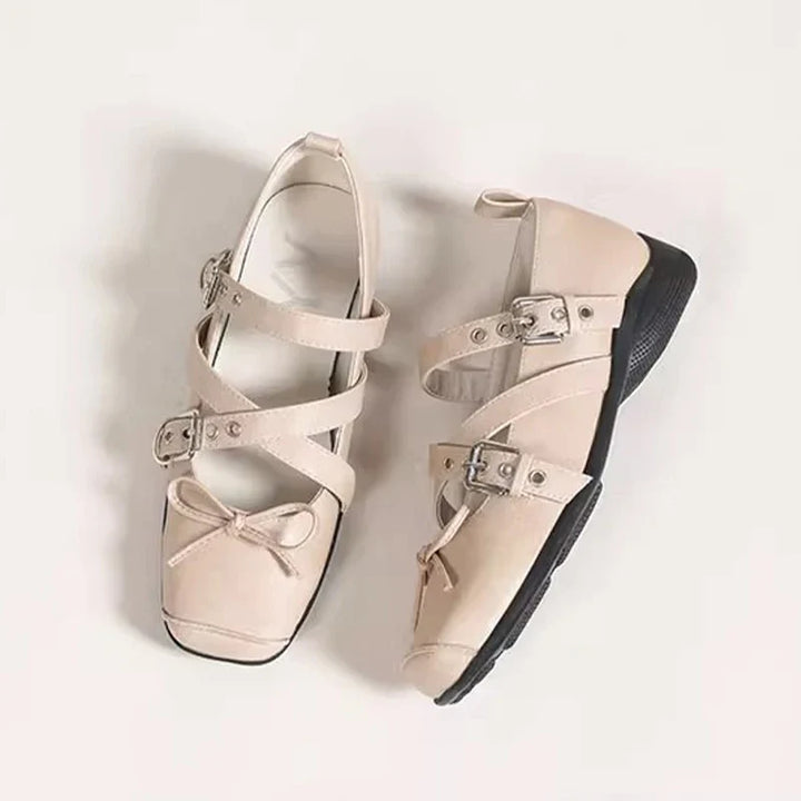 Morgan and Brooke | Marveil | Strapped Flats