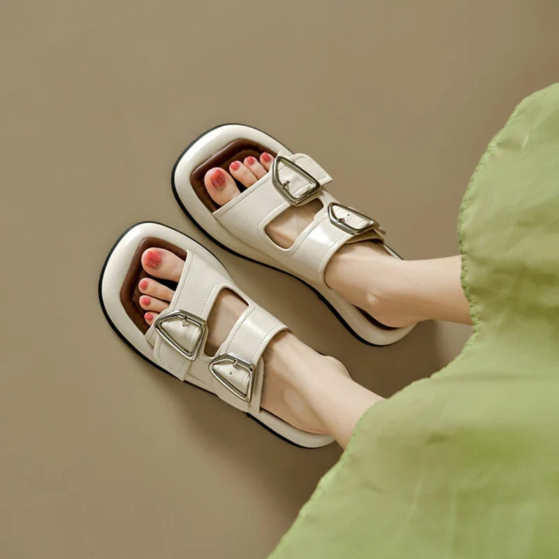 Morgan and Brooke | Slide Sandals