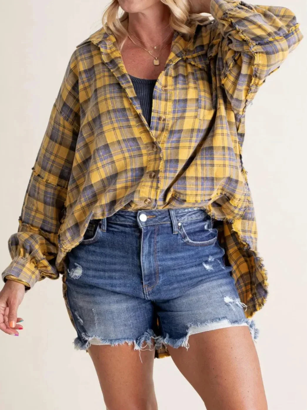 Morgan and Brooke | | Flannel Shirt | Plaid