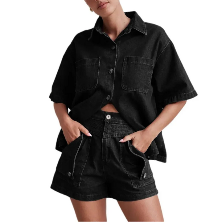 Morgan and Brooke | Denim Set - 100% Cotton