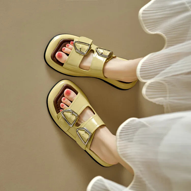 Morgan and Brooke | Slide Sandals