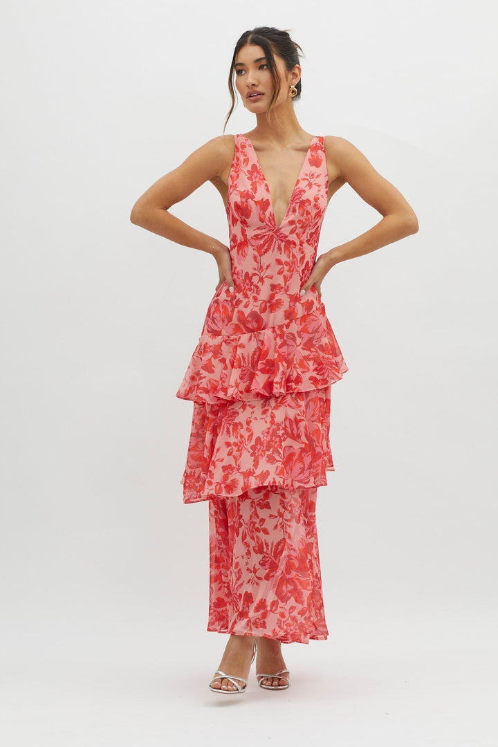 Morgan and Brooke | Taviana™ | Midi Dress
