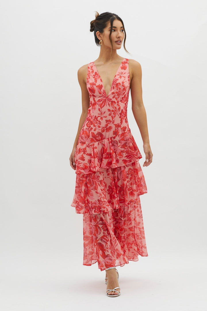 Morgan and Brooke | Taviana™ | Midi Dress
