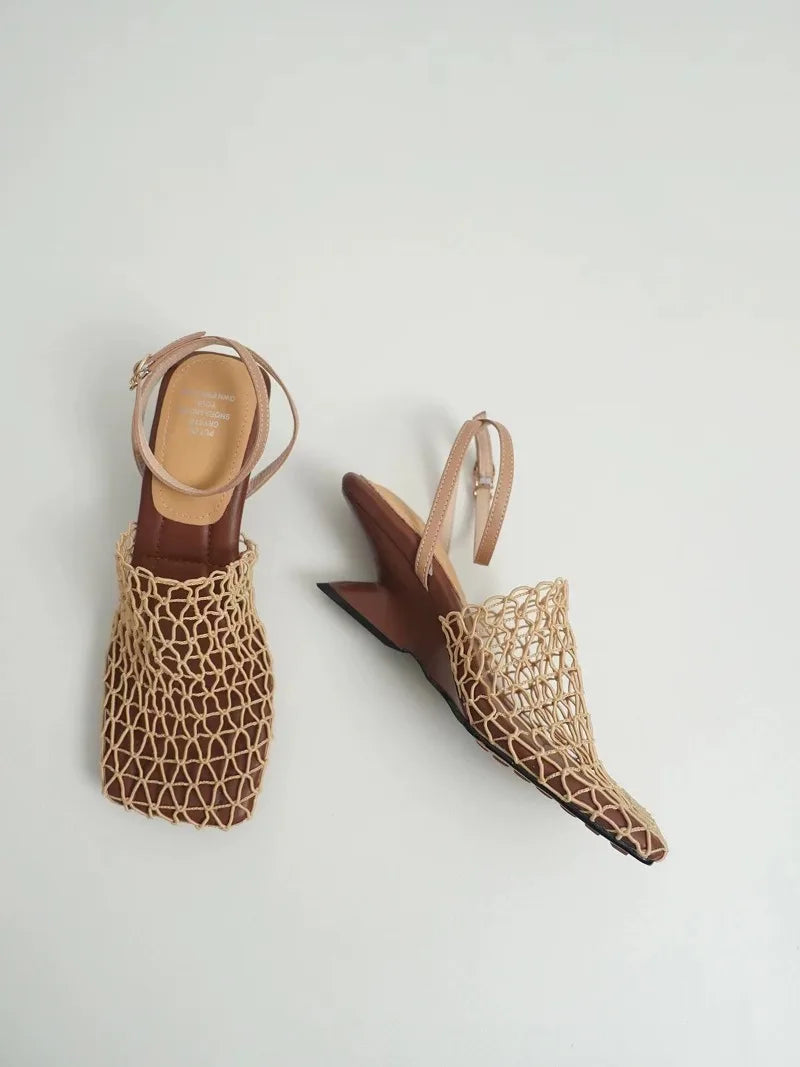 Morgan and Brooke | Heels, Mesh Weave