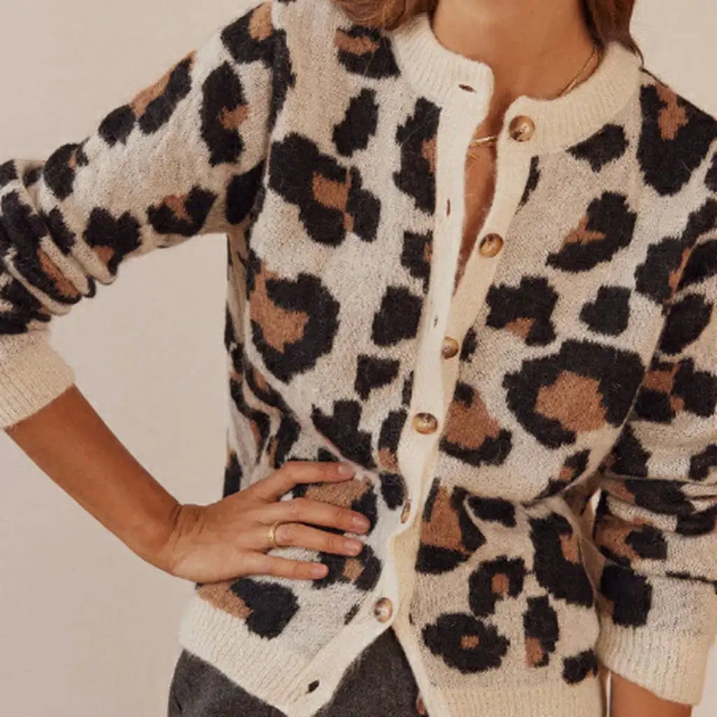 Morgan and Brooke | | Top - Leopard Striped